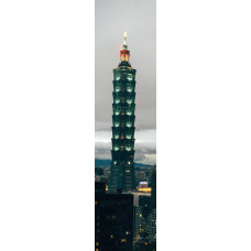 Taipei toren Taiwan - wandposter