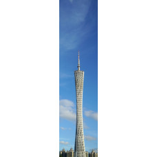 Toren Guangzhou China - wandposter