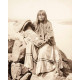 Apache moeder en kind - fotoprint