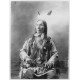 Yellow Hair - Sioux stamhoofd - ca. 1900