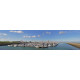 Breskens - jachthaven - panoramische fotoprint