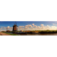 Nederlands landschap - panorama