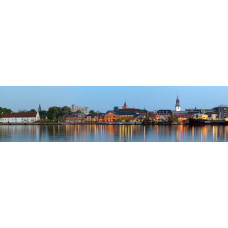 Aalborg Denemarken - panoramische fotoprint