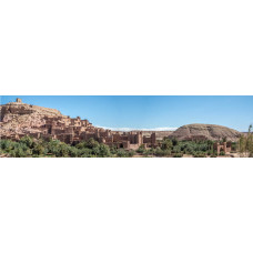 Aït-Ben-Haddou Marokko - panoramische fotoprint