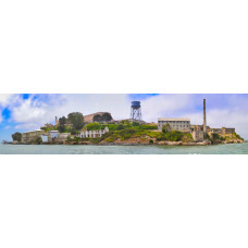 Alcatraz - panoramische fotoprint