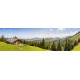 Alpenlandschap - panoramische fotoprint