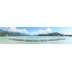 Annecy meer Frankrijk - panoramische fotoprint