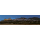 Assisi Italië - panoramische fotoprint