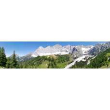 Berglandschap AI - panoramische fotoprint