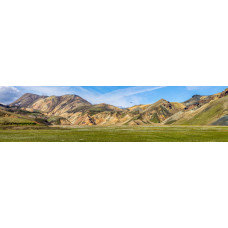 Berglandschap BQ - panoramische fotoprint