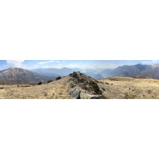 Berglandschap CS - panoramische fotoprint