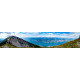 Berglandschap E - panoramische fotoprint