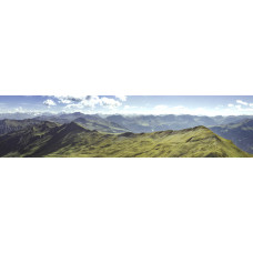 Berglandschap I - panoramische fotoprint