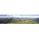 Berglandschap I - panoramische fotoprint
