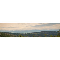 Berglandschap M - panoramische fotoprint