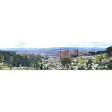 Bogota Colombia - panoramische fotoprint
