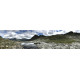 Calanca alpenpad - panoramische fotoprint