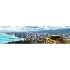 City skyline - panoramische fotoprint 6