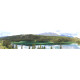 Emerald Lake Yukon USA - panoramische fotoprint