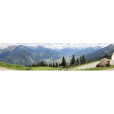 Gastein vallei Oostenrijk - panoramische fotoprint