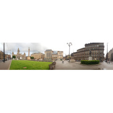 Glasgow Schotland - panoramische fotoprint