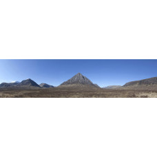 Glencoe Schotland - panoramische fotoprint