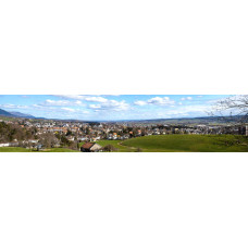 Grenchen Zwitserland - panoramische fotoprint