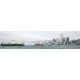 Hongkong - Haven - panoramische fotoprint