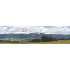 Jura-gebergte Frankrijk - panoramische fotoprint