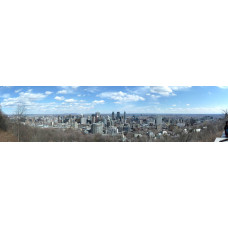 Montreal Canada - panoramische fotoprint