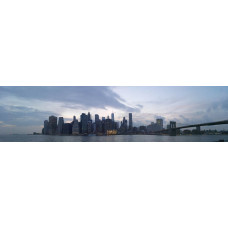 New York skyline - panoramische fotoprint
