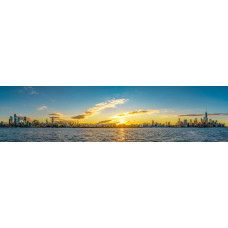 New York skyline 2 - USA - panoramische fotoprint