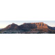 Tafelberg Zuid-Afrika - panoramische fotoprint