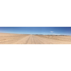 Woestijn, versie D - panoramische fotoprint