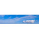 Wolkenlucht 10 - panoramische fotoprint