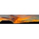 Zonsondergang 20 - panoramische fotoprint