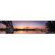Zonsondergang 25 - panoramische fotoprint