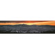 Zonsondergang 27 - panoramische fotoprint
