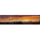 Zonsondergang 37 - panoramische fotoprint