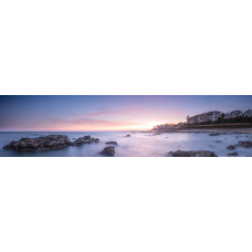 Zonsondergang 6 - panoramische fotoprint