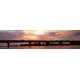 Zonsondergang 12 - panoramische fotoprint