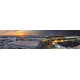 Zonsondergang 13 - panoramische fotoprint