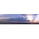 Zonsondergang 39 - panoramische fotoprint