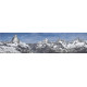 Zwitserse Alpen - panoramische fotoprint