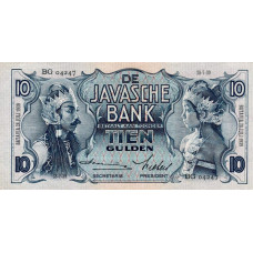 Nederlands Indië - 10 Gulden 1939 