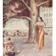 Hanuman ontmoet Sita - Balasaheb Pant Pratinidhi - 1916