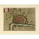 Kaart Antwerpen - Anna Beeck - 17e eeuw