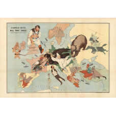 Kill That Eagle kaart - 1914