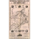 Kaart routes Montreal & Boston Air Line, 1887