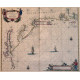 Kaart Nieu Nederlandt - Pieter Goos - 1666